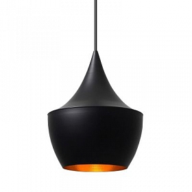 Дизайнерский подвесной светильник Beat Light Fat black