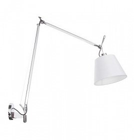 Настенный светильник-бра Tolomeo Parete basculante 18cm white/chrome