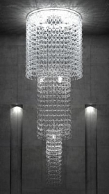 Дизайнерский потолочный светильник Vistosi Giogali 100cm glassy