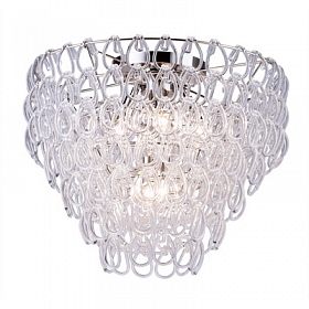 Дизайнерский потолочный светильник Vistosi Giogali 60cm glassy