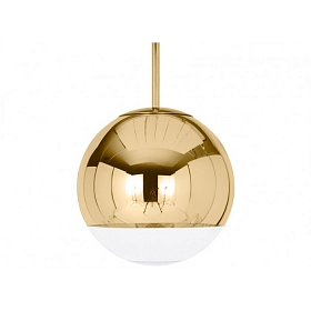 Дизайнерский подвесной светильник Mirror Ball gold