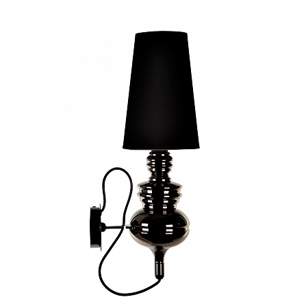 Дизайнерский настенный светильник-бра Josephine black